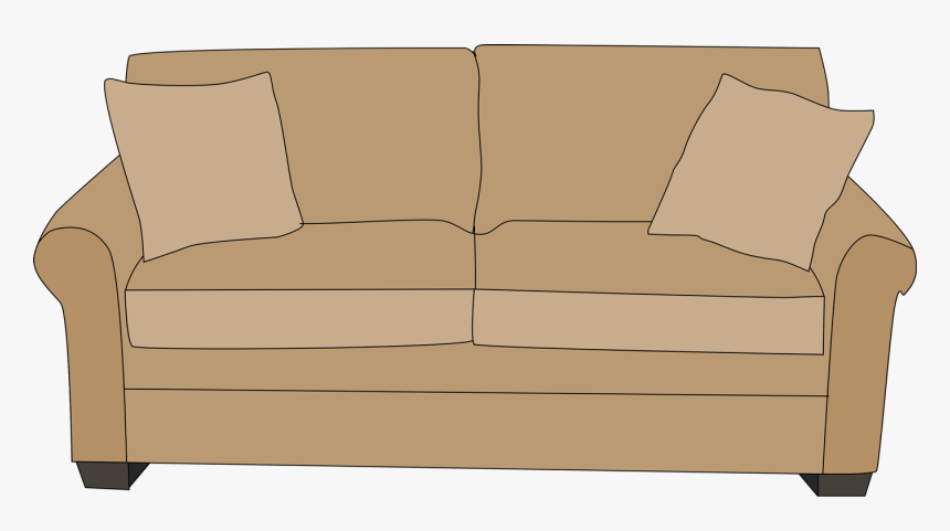 Old Couch Pic Png - Couch Clipart Png, Transparent Png, Free Download