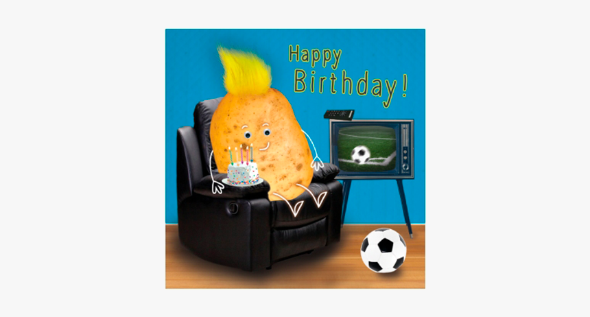 Birthday Funky Quirky Unusual Modern Cool Card Cards - Couch, HD Png Download, Free Download