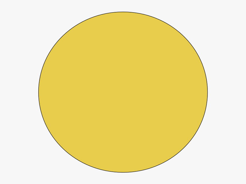 Blank Silver Coin Png - Yellow Circle Png, Transparent Png, Free Download