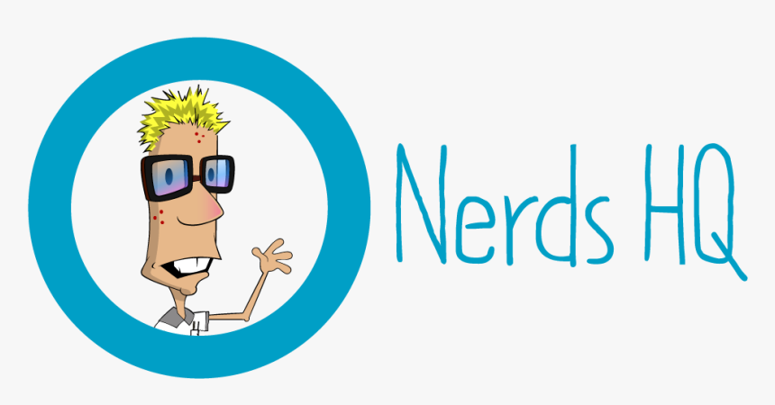 Nerds In A Van, Staffordshire - Nerd Cartoon, HD Png Download, Free Download