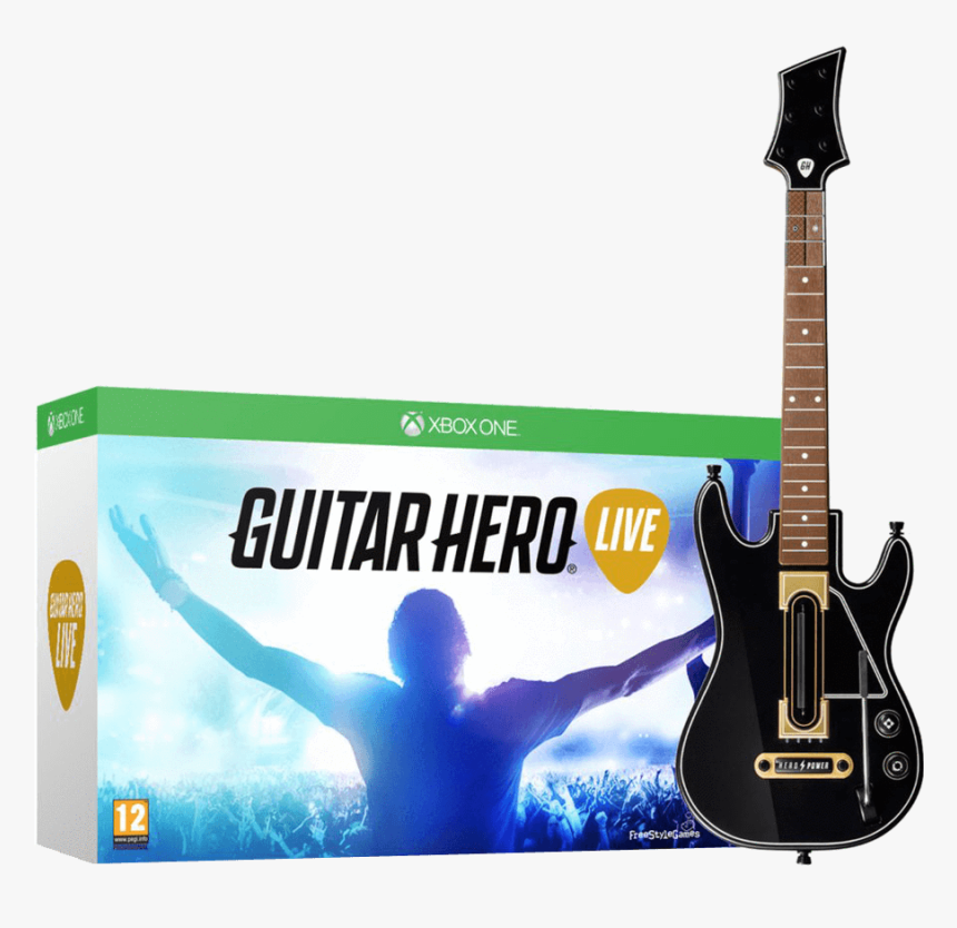Guitar Hero Live 3e Mint Para Xbox One, Xbox 360 Y - Guitar Hero Ps4, HD Png Download, Free Download
