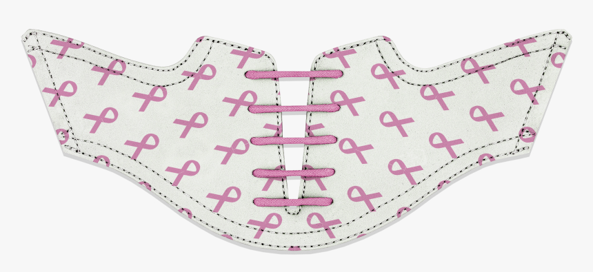 Men"s Breast Cancer Saddles Flat Saddle View From Jack - Slip-on Shoe, HD Png Download, Free Download