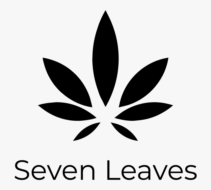 Good Seven Leaves Logo Black - Leaf Icon Cannabis Icon, HD Png Download, Free Download