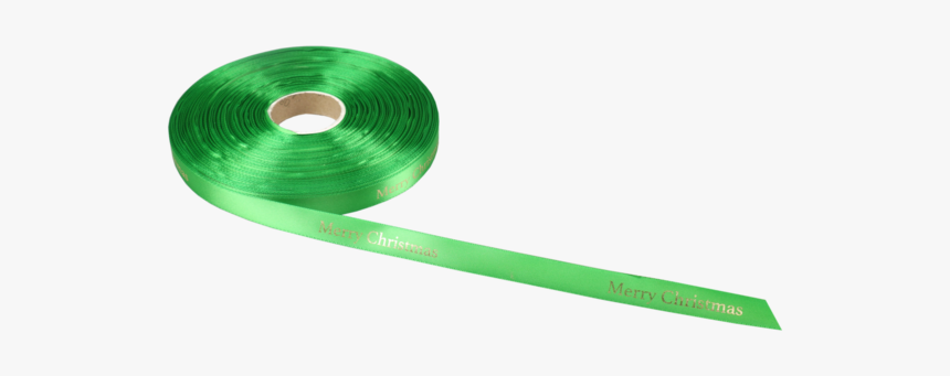 Lovly® Ribbon, 15mm, 100m, Merry Christmas , Green/gold - Plastic, HD Png Download, Free Download