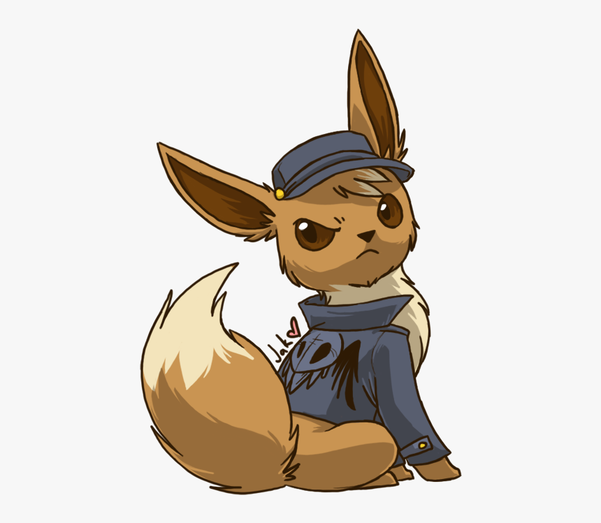 Day 28, Cutest Pkmn - Cool Eevee, HD Png Download - kindpng