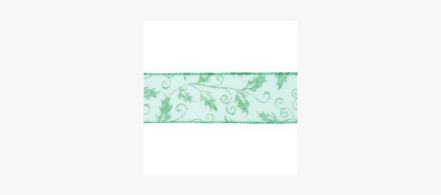 Wire Edged Christmas Ribbon - Motif, HD Png Download, Free Download