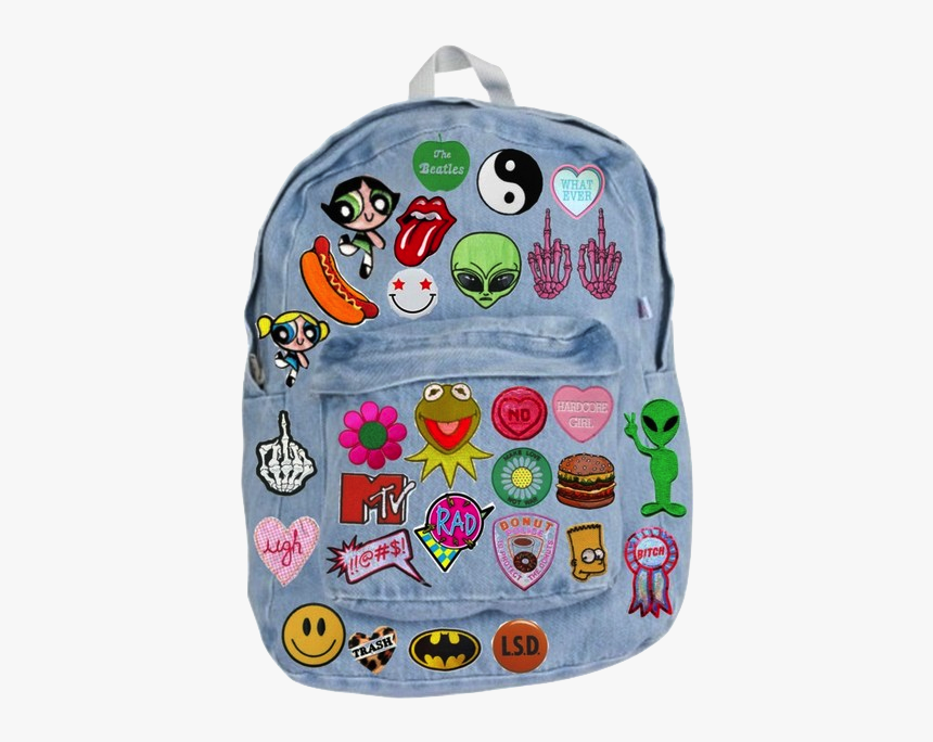 Iron On Patches On Backpack, HD Png Download, Free Download