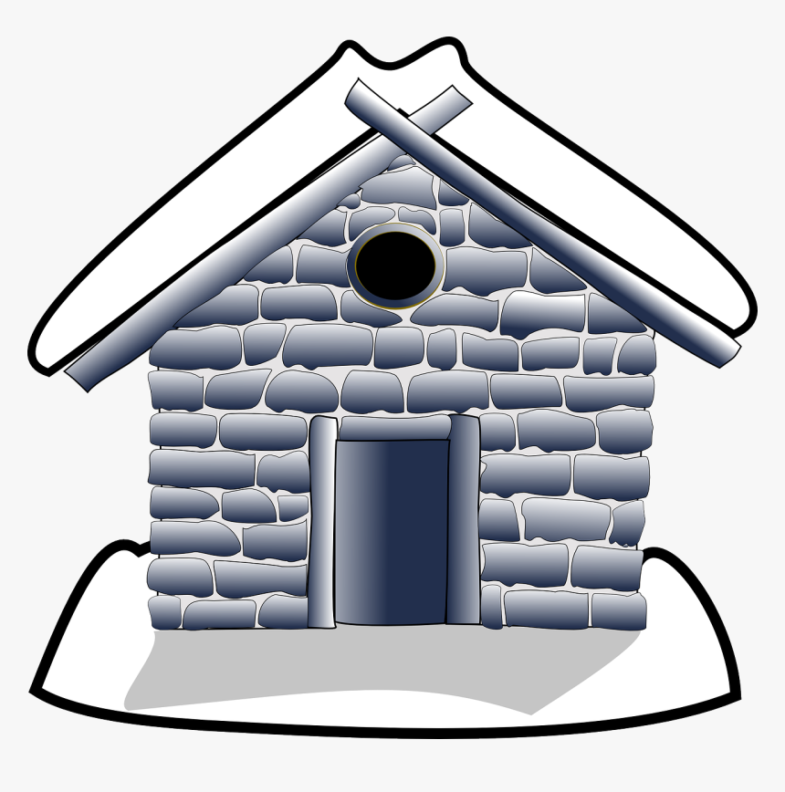 Stone Home Svg Clip Arts - Clipart Stone House, HD Png Download, Free Download