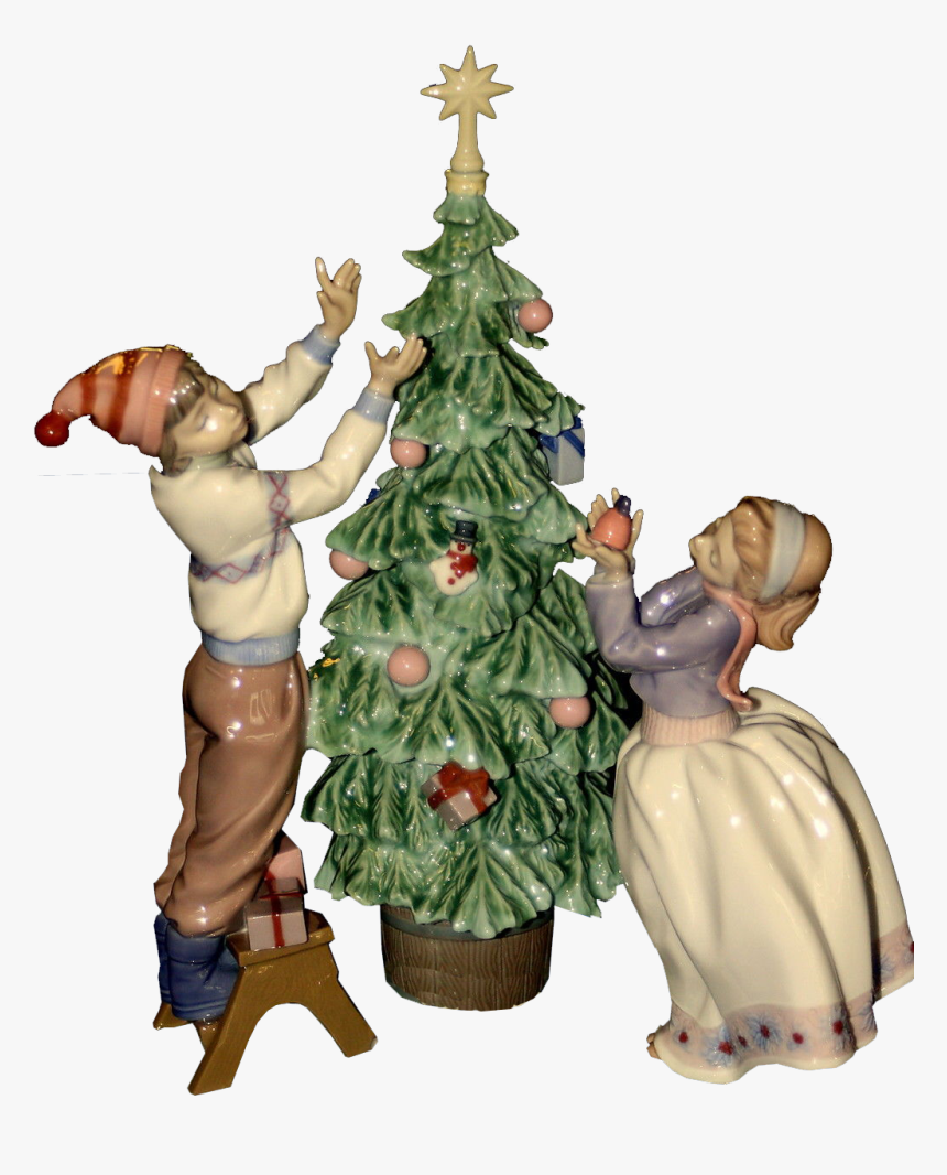 Christmas Tree Figurine - Christmas Day, HD Png Download, Free Download