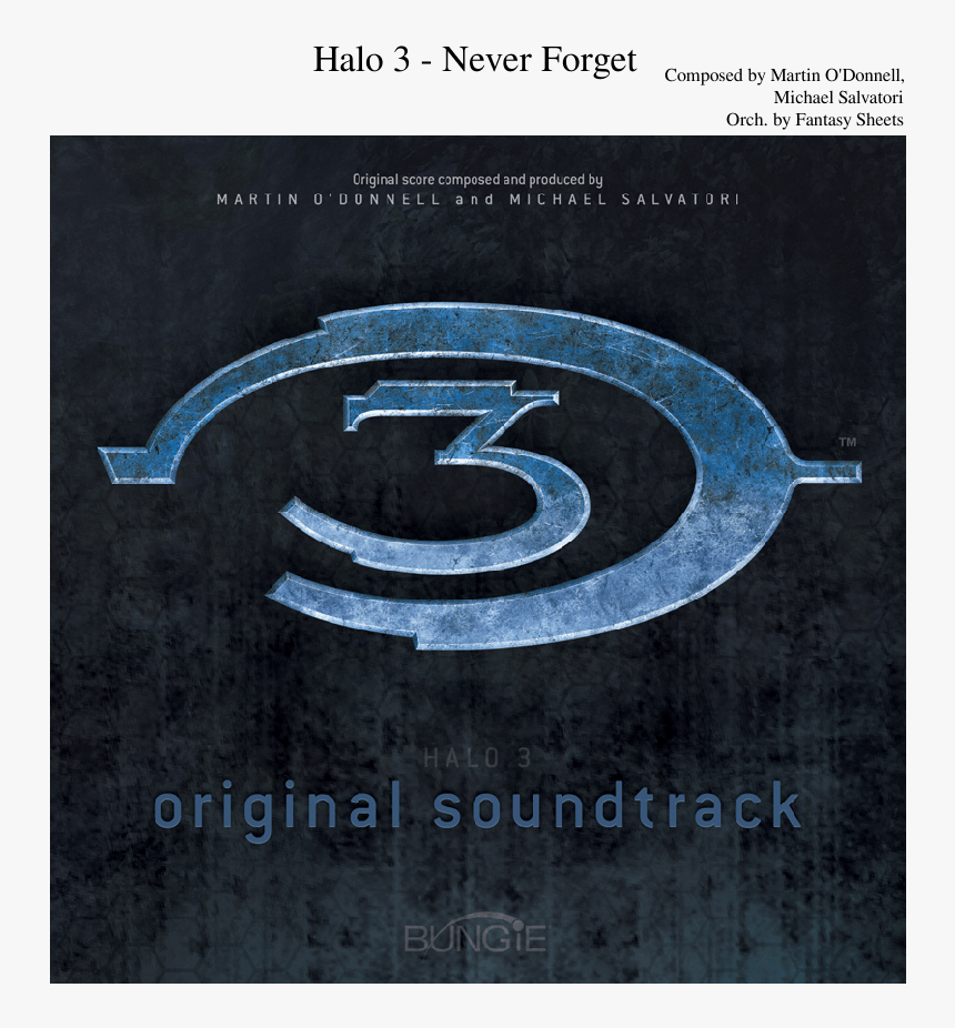 Halo 3 Original Soundtrack, HD Png Download, Free Download