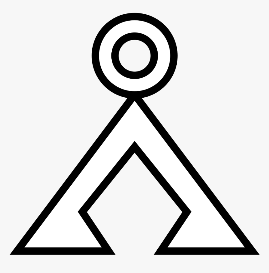 Triangle Circle - Triangle Circle On Top, HD Png Download, Free Download
