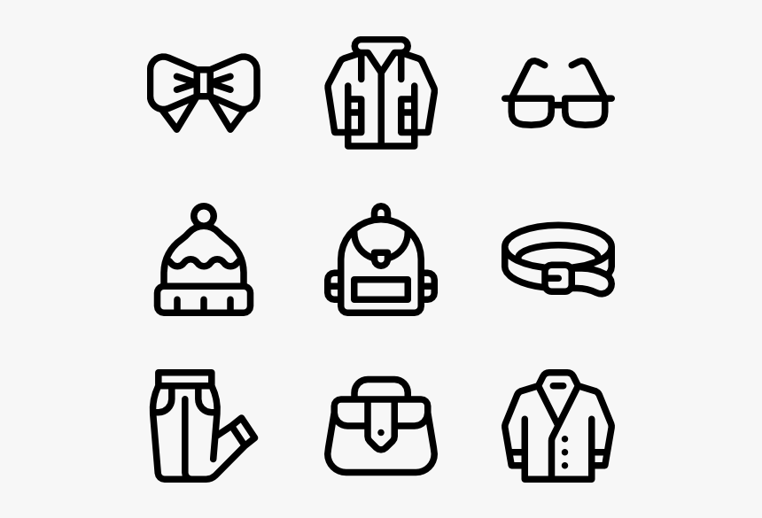 Autumn Clothes - Hand Drawn Social Media Icons Png, Transparent Png, Free Download