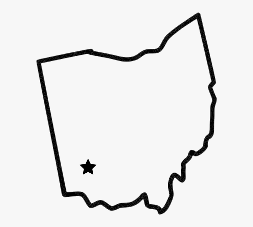 Indiana Outline Transparent - Transparent State Of Ohio, HD Png Download, Free Download