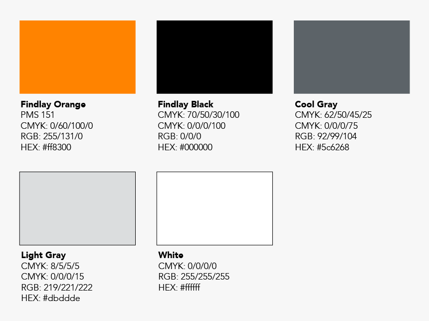 Academic Primary Color Palette - Cmyk 0 60 100 0, HD Png Download, Free Download