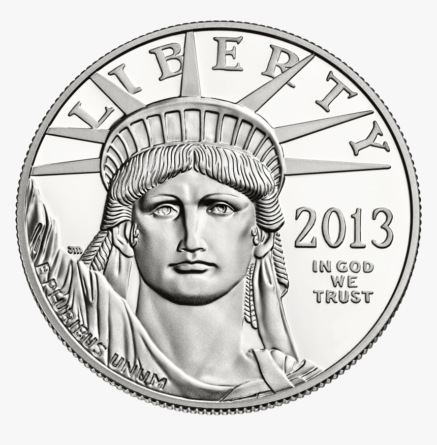 Platinum Obverse - American Platinum Eagle Coin, HD Png Download, Free Download