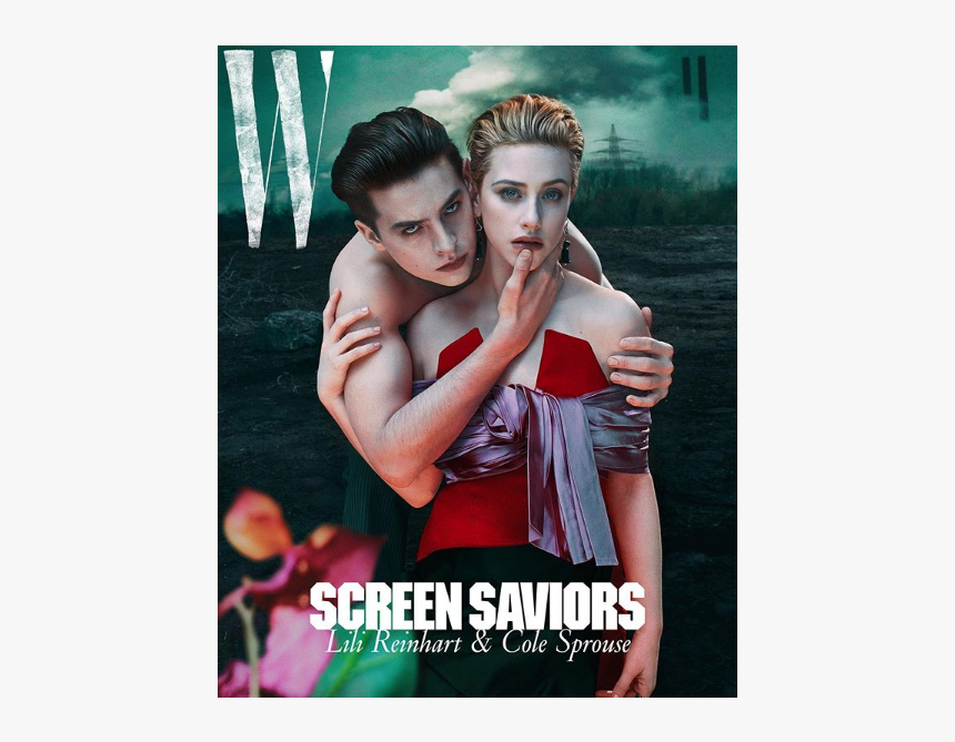 Screen Saviors Cole Sprouse And Lili Reinhart, HD Png Download, Free Download