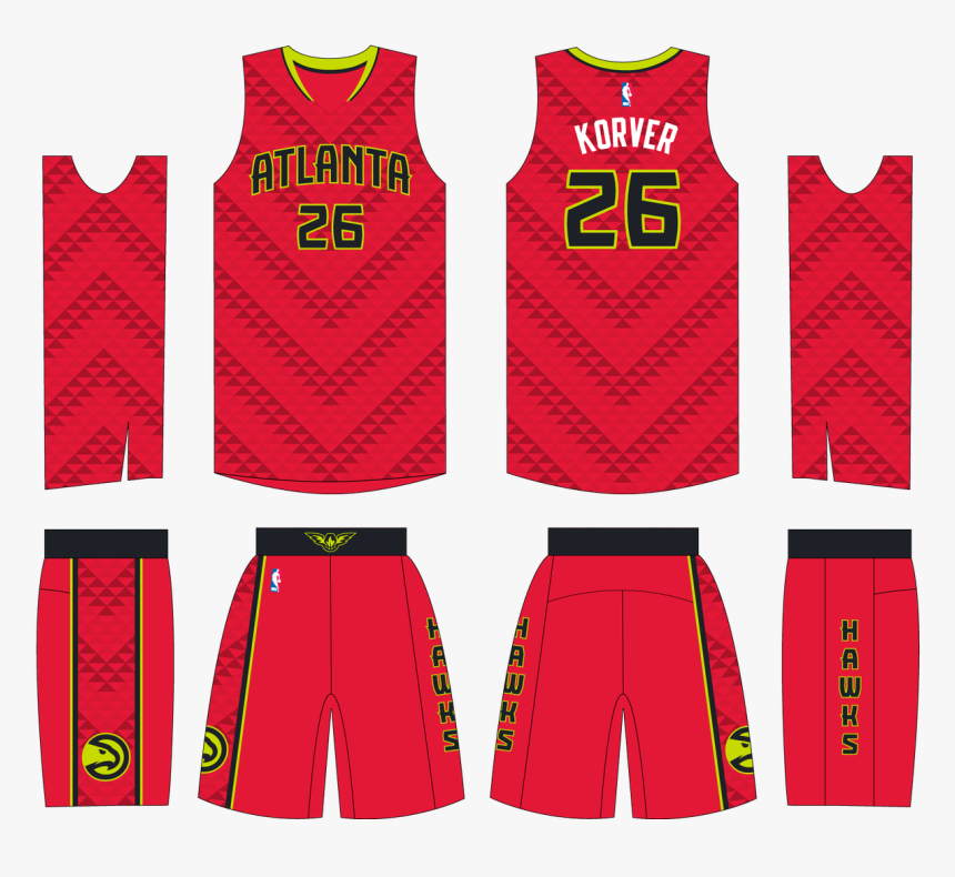 Atlanta Hawks Jersey Black, HD Png Download, Free Download