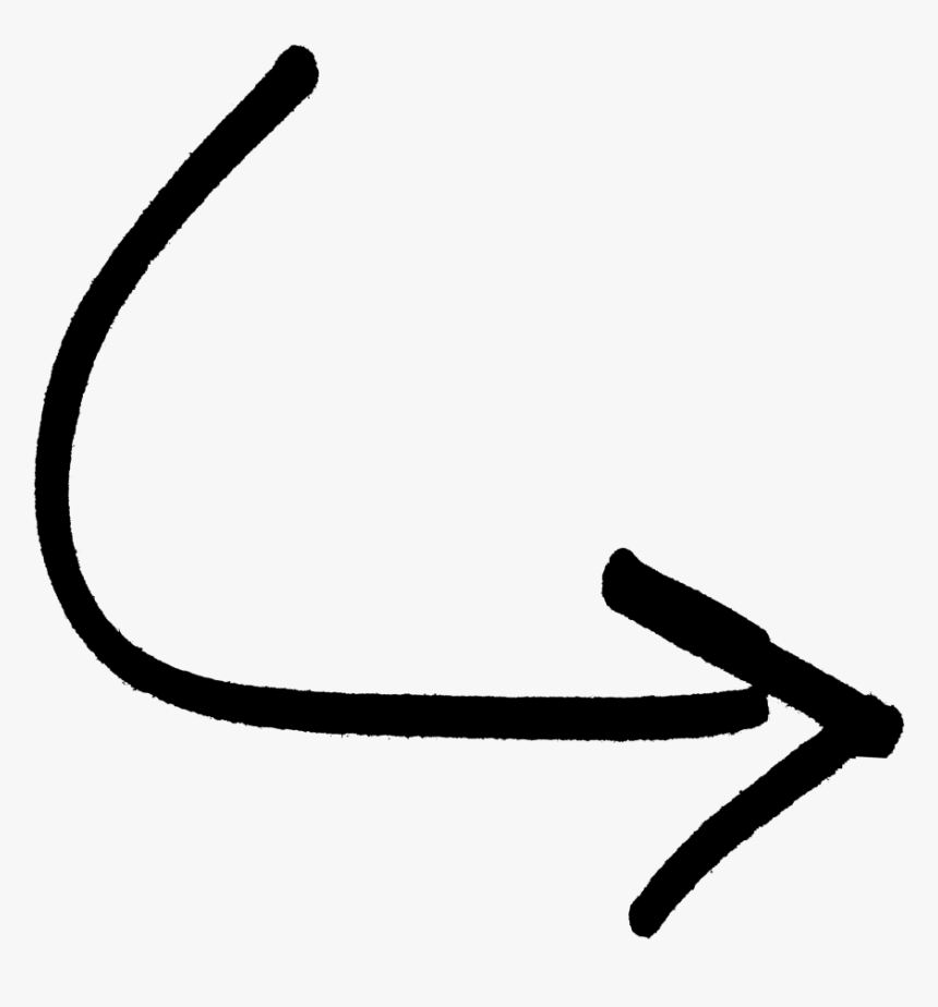 Transparent Bent Arrow Png Transparent Background Curved Red