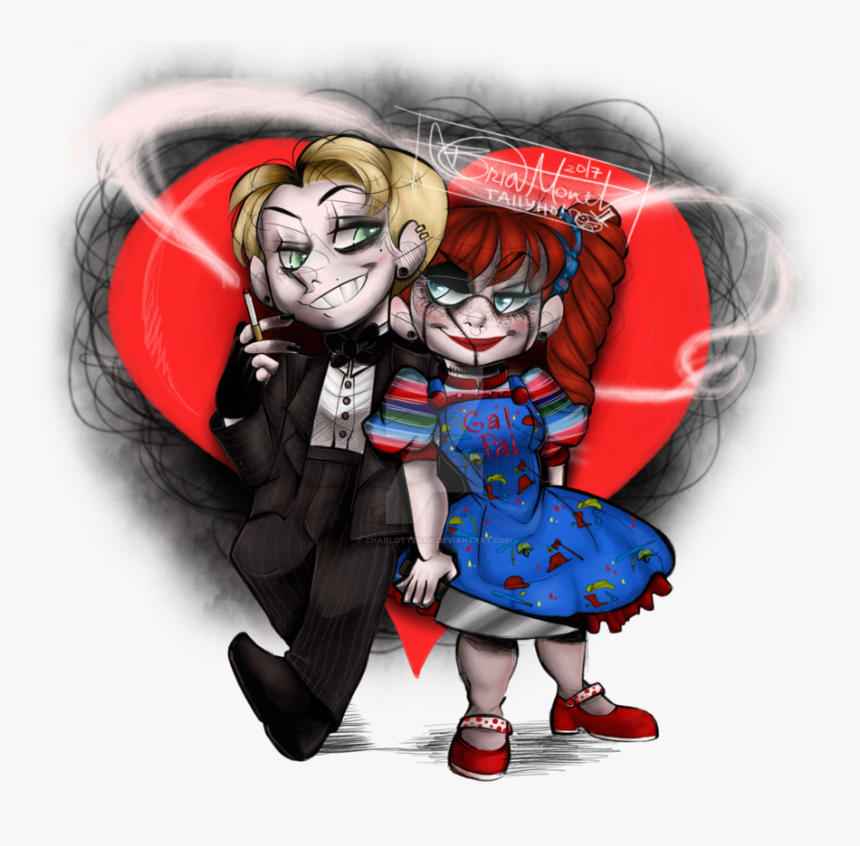 Chucky And Tiffany Fanart, HD Png Download, Free Download