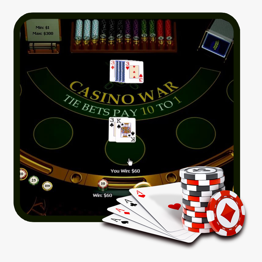 Casino War - Cool Poker, HD Png Download, Free Download