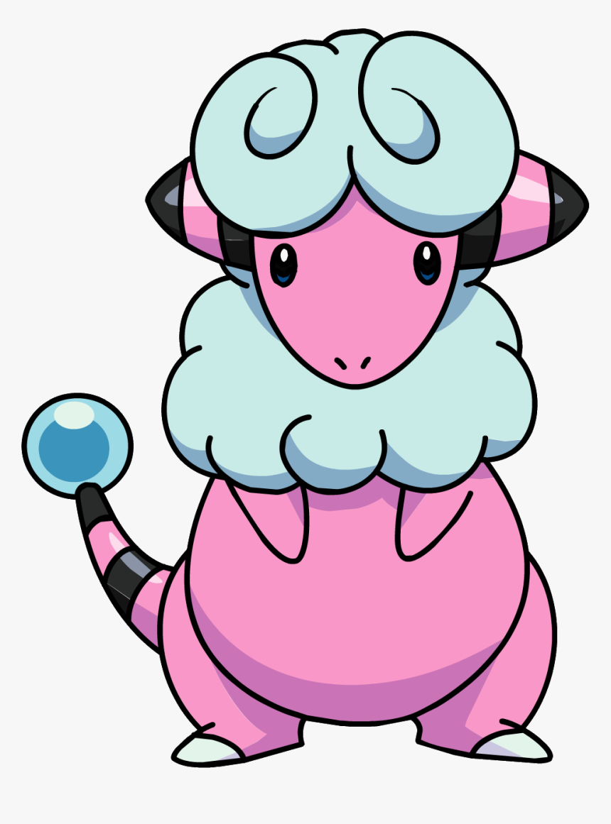 Taringa Shiny Mareep Evolution - Pokemon Flaaffy, HD Png Download - kindpng...