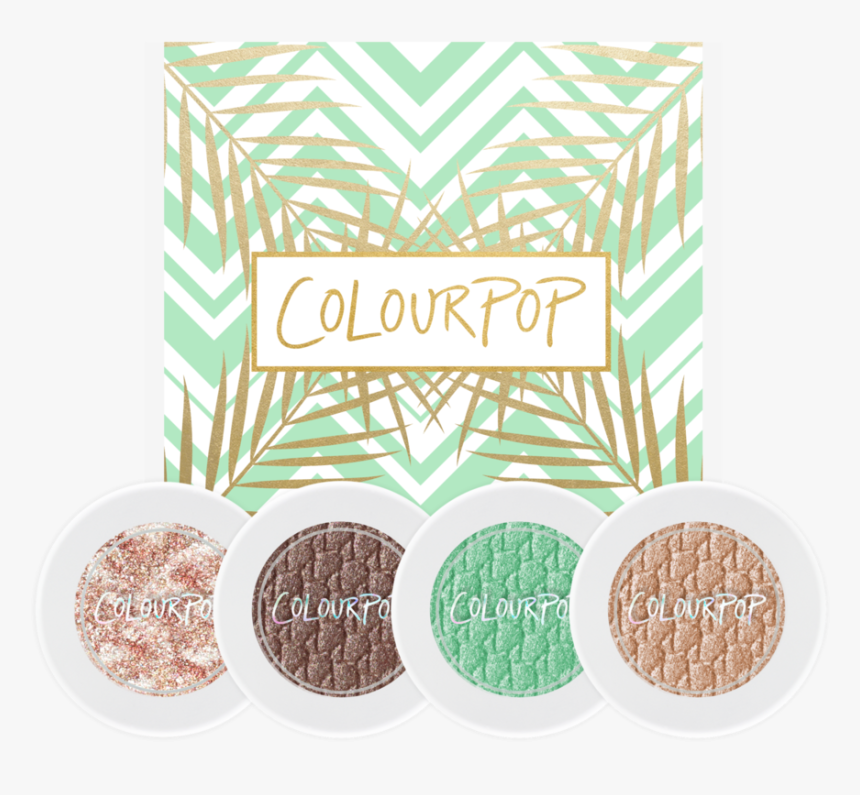 Colourpop Super Shock Shadow Collection Beach, Please - Circle, HD Png Download, Free Download