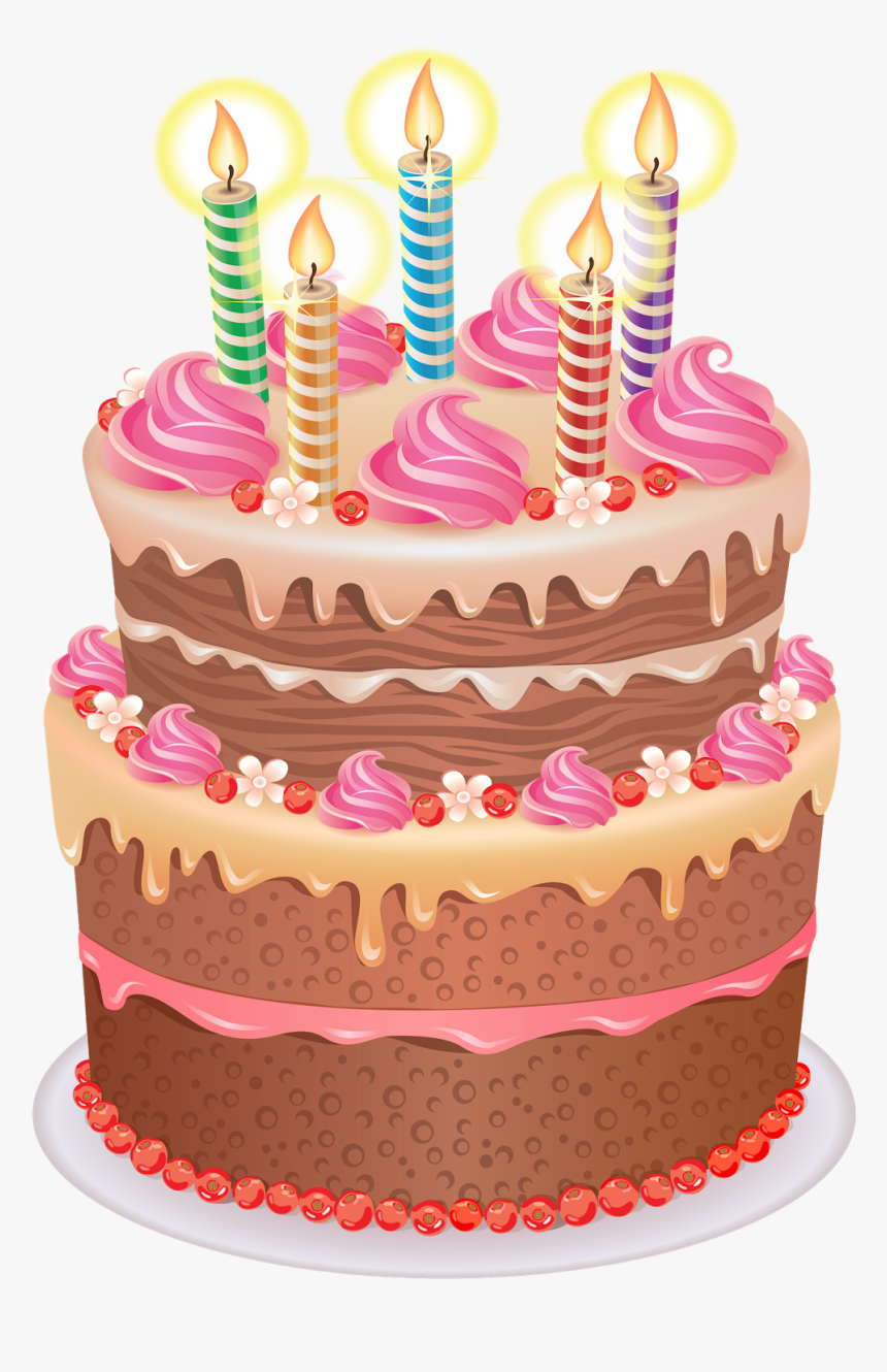 Happy Birthday Cake Png, Transparent Png, Free Download
