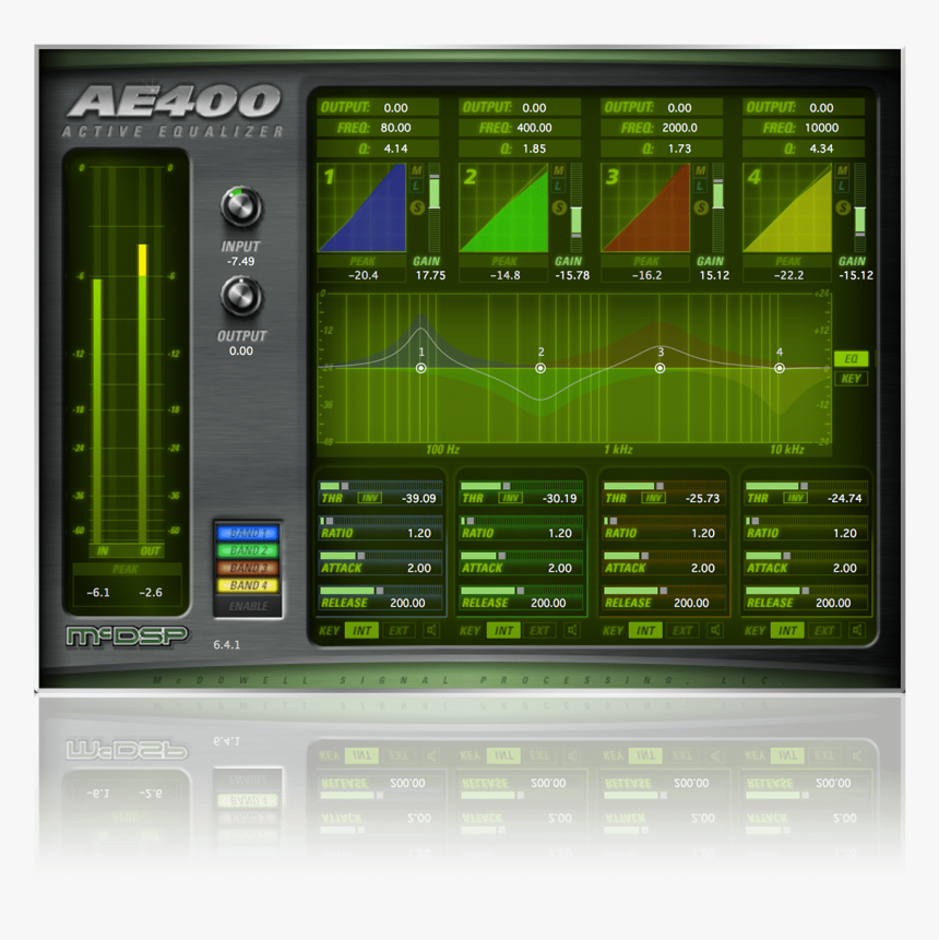 Mcdsp Ae400 Active Eq, HD Png Download, Free Download