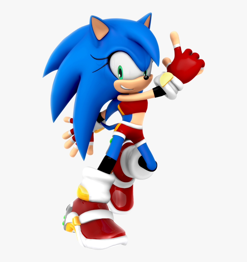 Thumb Image - Sonica The Hedgehog Render, HD Png Download, Free Download