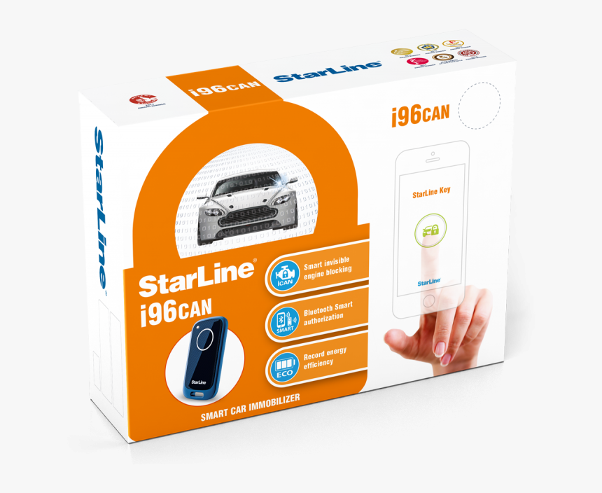 Starline I96 Can - Иммобилайзер Starline I96can, HD Png Download, Free Download