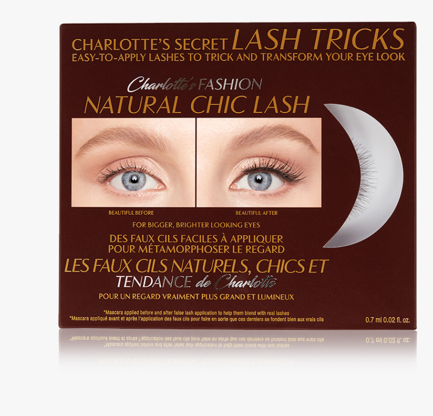 Natural Chic Eyelashes Packaging, HD Png Download, Free Download