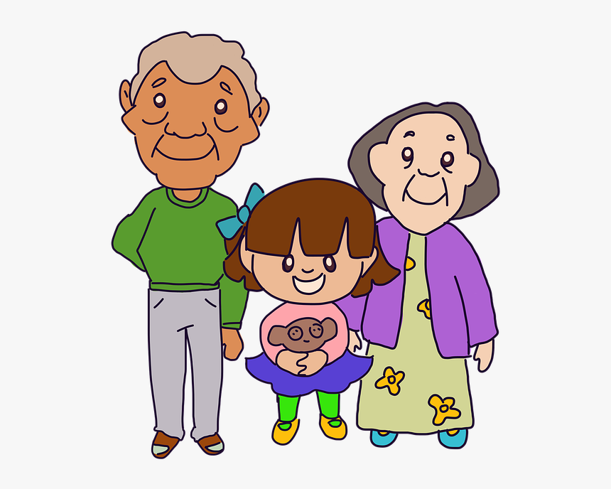 Grandparents, Family, People, The Elderly, Grandfather - Grandparents Day, HD Png Download, Free Download