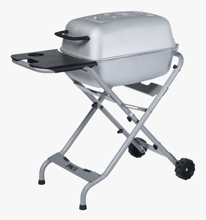Pktx Original Silver Grill 03 Left - Portable Kitchen Pk Grill & Smoker, HD Png Download, Free Download