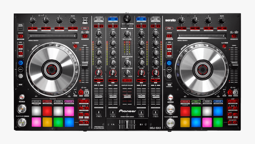 Ddj Sx2 - Pioneer Ddj Sx 1, HD Png Download, Free Download