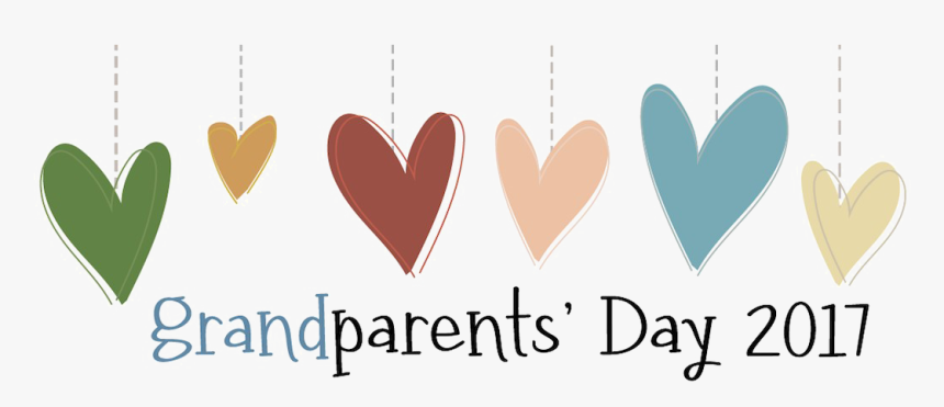 Grandparents Day Png Pic - Heart, Transparent Png, Free Download