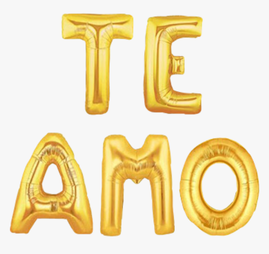 #te Amo - Letter - Metal, HD Png Download, Free Download