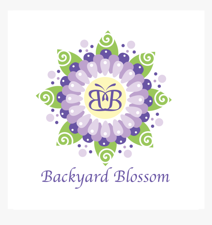 Backyard Blossom Square Logo With Text, HD Png Download, Free Download