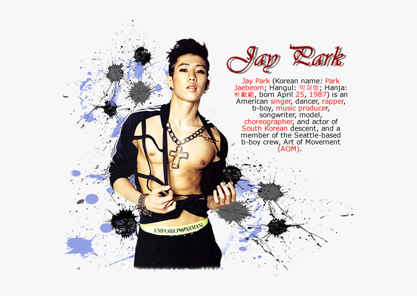 Jay Park Photoshoot , Png Download - Poster, Transparent Png, Free Download