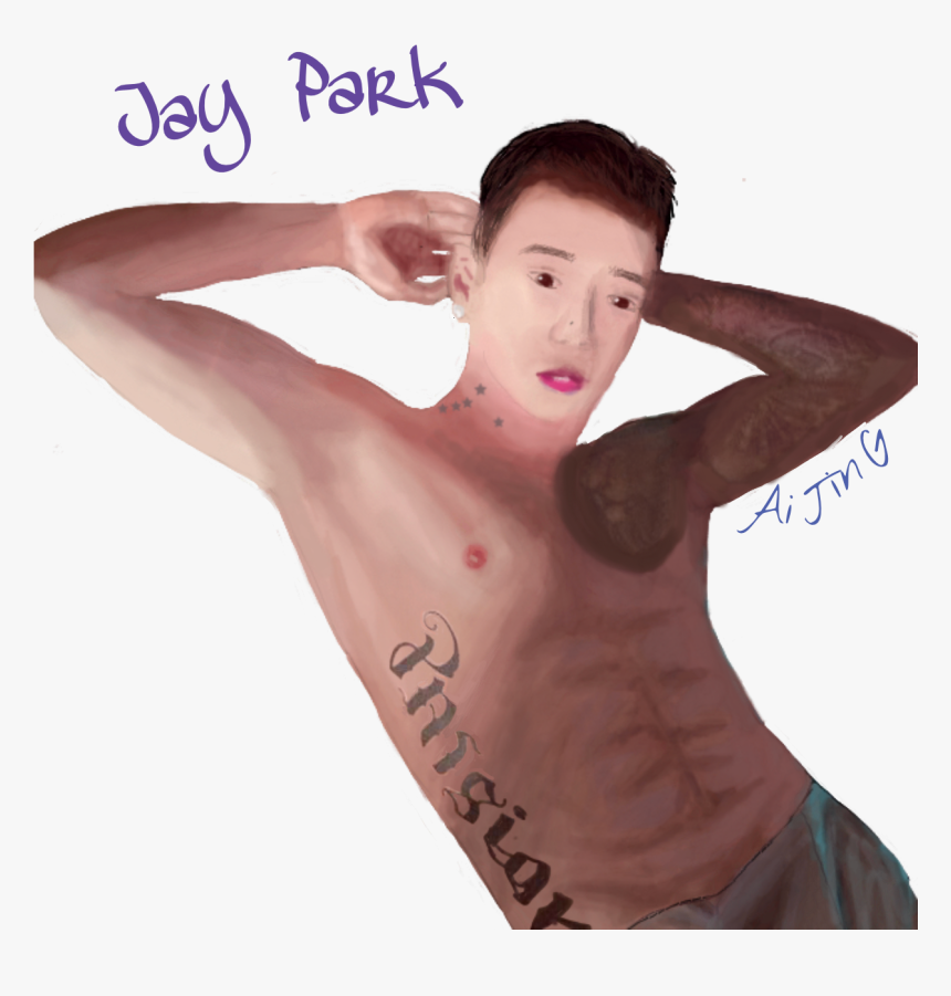 #jay Park #freetoedit - Barechested, HD Png Download, Free Download