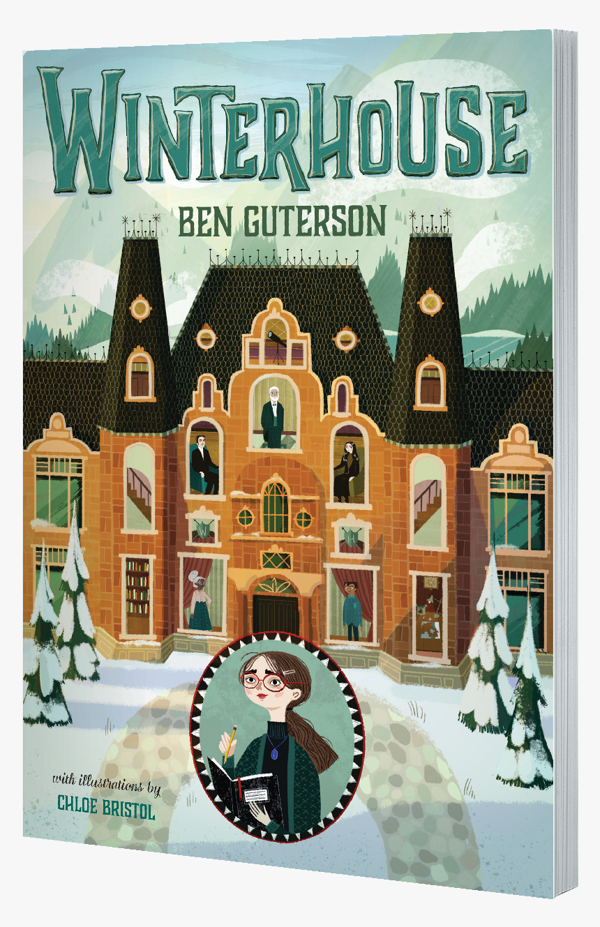 Winterhouse 3d Book - Winterhouse By Ben Guterson, HD Png Download, Free Download