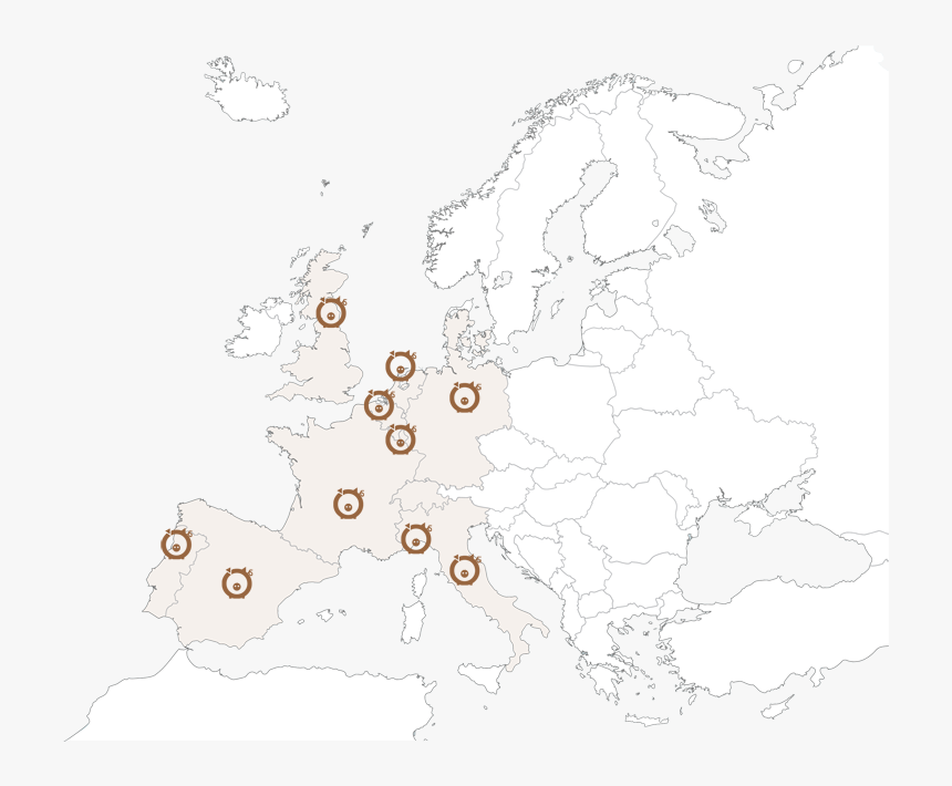 European Union Map 1990, HD Png Download, Free Download