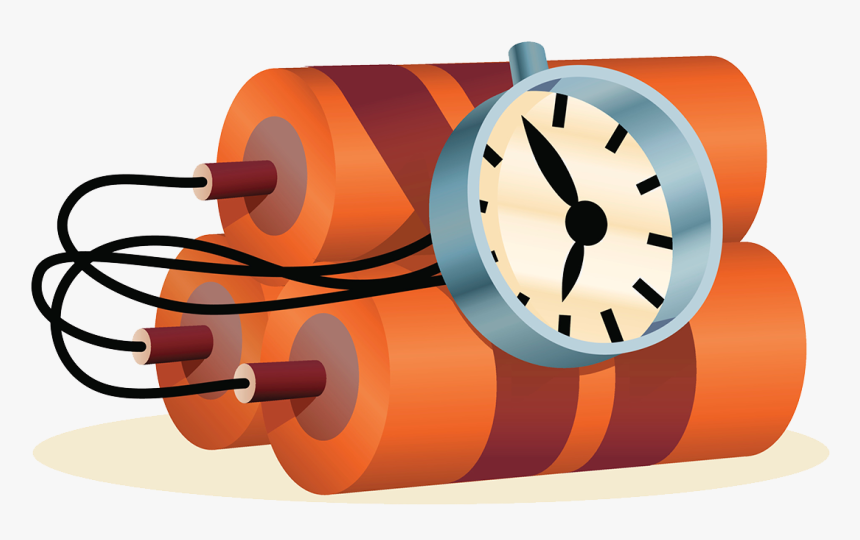Time Bomb Transprent Png - Time Bomb Cartoon Png, Transparent Png, Free Download