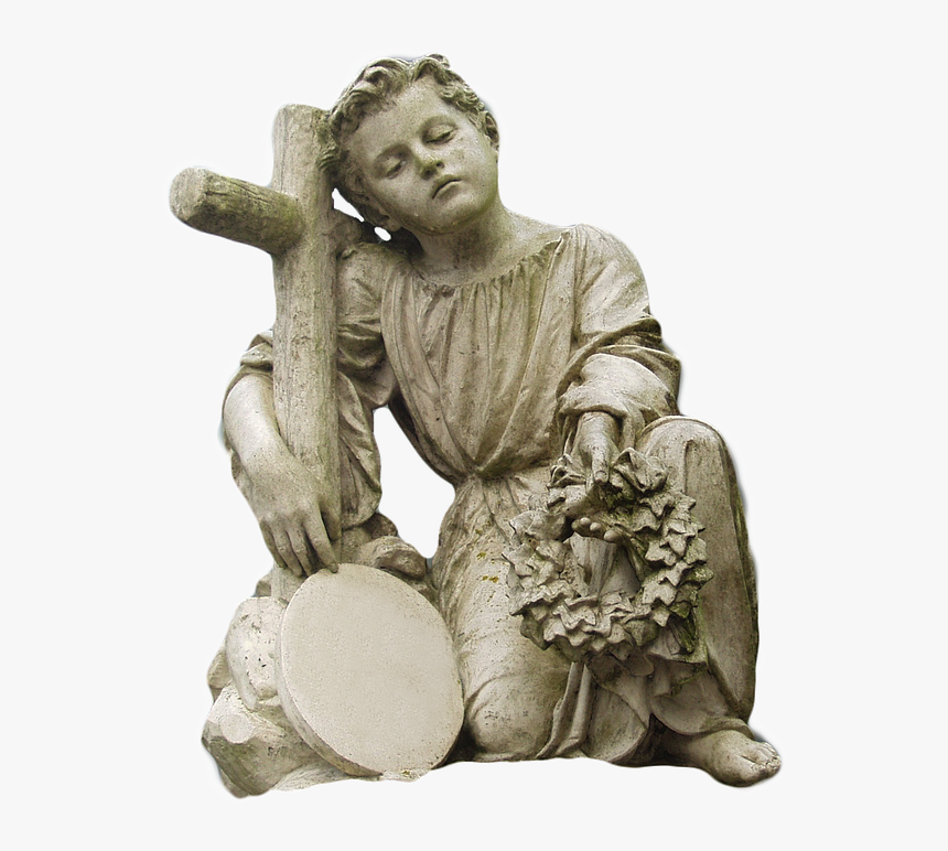 Boy, Mourning, People, Sad, Child, Person, Face, Young - Boy Statue Png, Transparent Png, Free Download