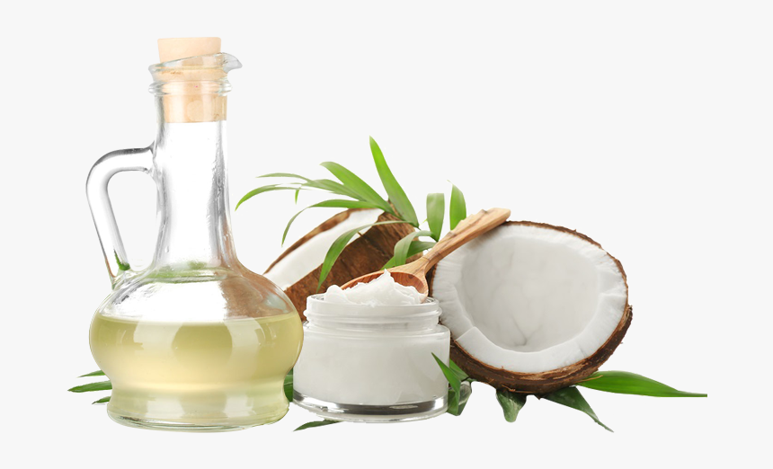 Coconut Oil On White Background, HD Png Download, Free Download