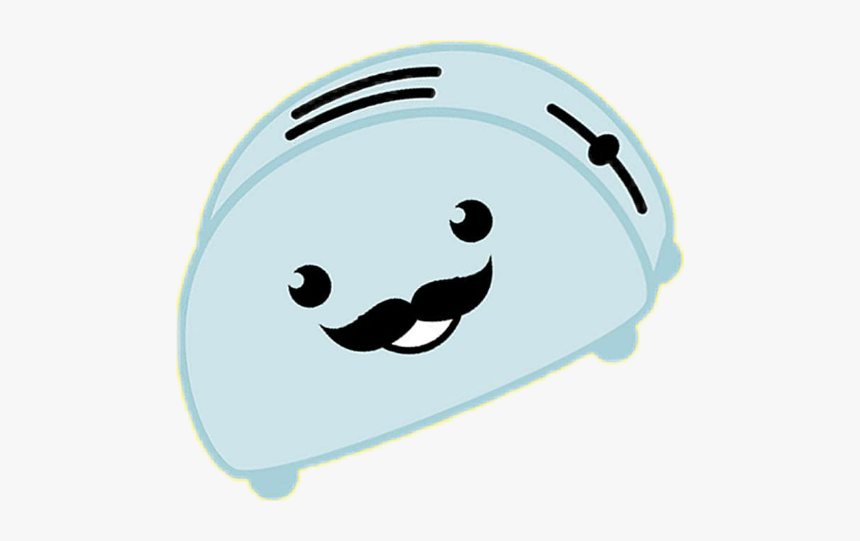 #tostador #kawaii #mostacho #cute - Emoji Bread, HD Png Download, Free Download