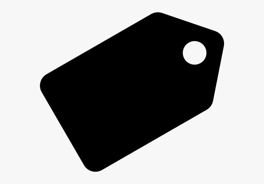 Black Tag Label Clip Art At Clker - Black Price Tag Clipart, HD Png Download, Free Download