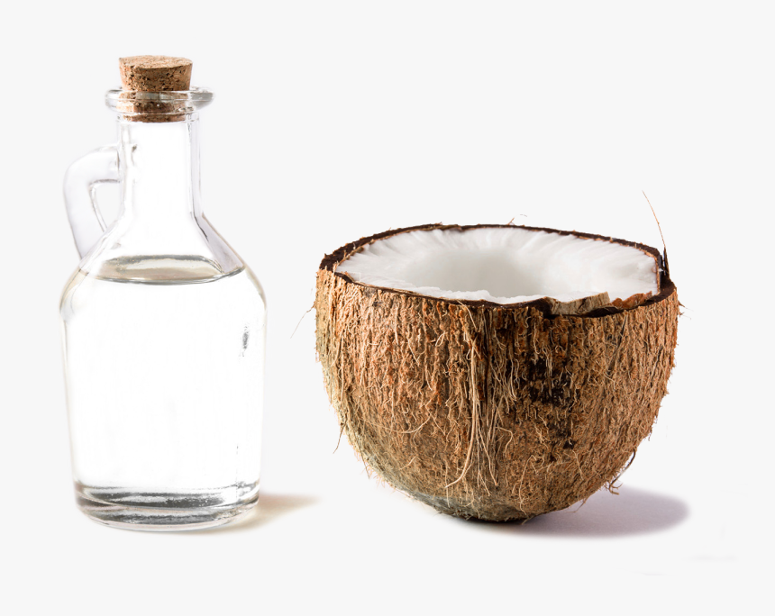 Coco Bottle 2 - Coconut Oil White Background, HD Png Download, Free Download