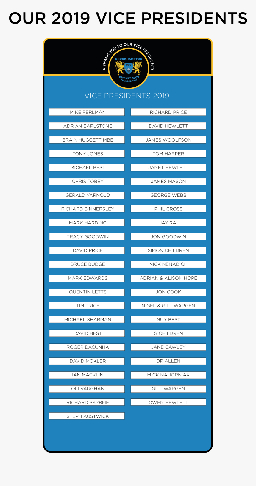 Vice Presidents - Electric Blue, HD Png Download, Free Download