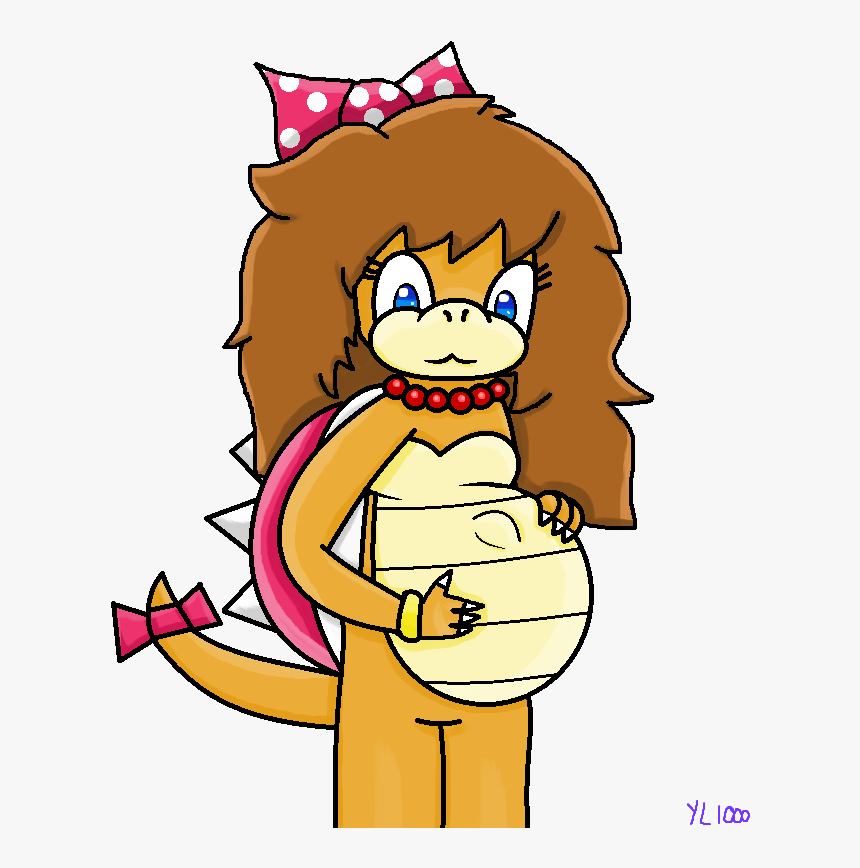 [pc] Pregnant Wendy O - Pregnant Koopa Deviantart, HD Png Download, Free Download