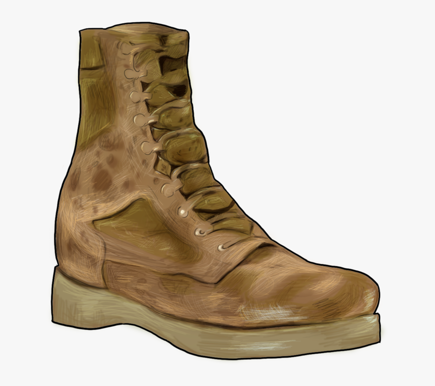Old Shoe Png - Work Boots, Transparent Png, Free Download